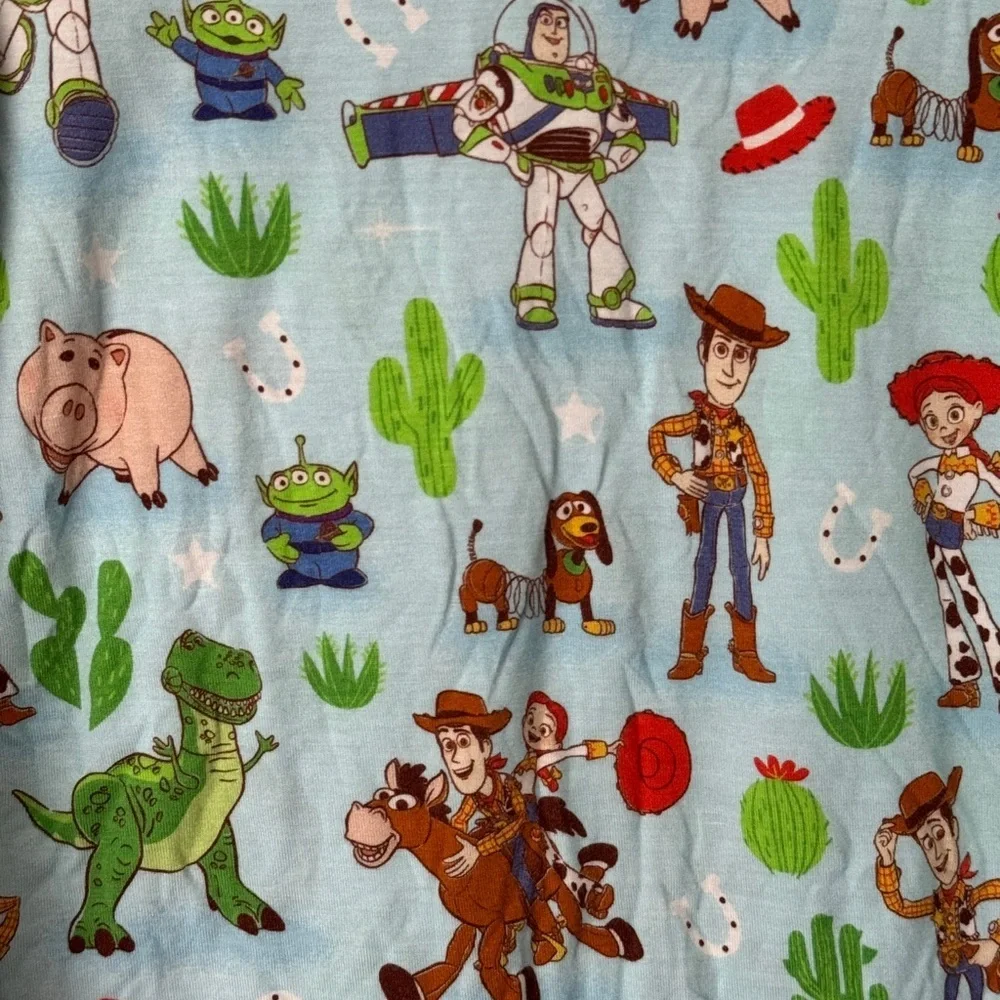 Little Sleepies x Disney Toy Story long sleeve tee pajamas top woody buzz trex